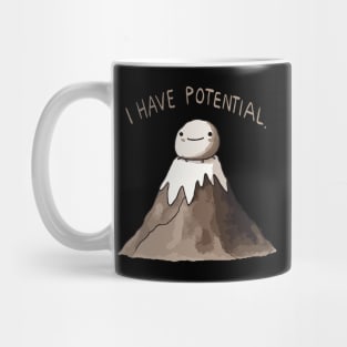 I have Potential - Rock on Mountain - Physics Humor - Science Joke Mug